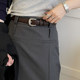 High-End Genuine Leather Women's Belt, 2025 New Fashion Versatile Casual Pants Black Leather Belt