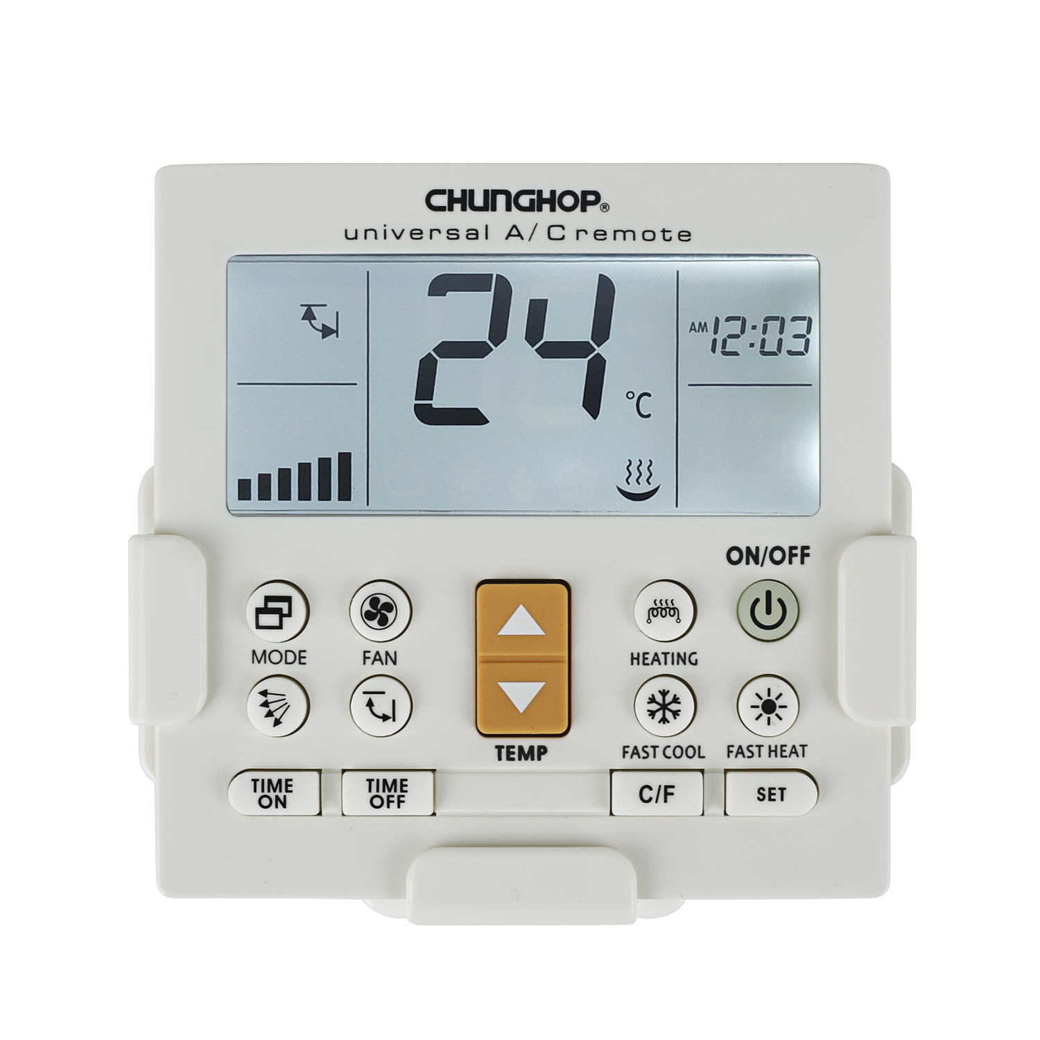 Universal air conditioner remote controller K-650E suitable for midea Panasonic Chigao backlight with bracket 8 Universal air conditioner remote controller K-650E suitable for midea Panasonic Chigao backlight with bracket 3