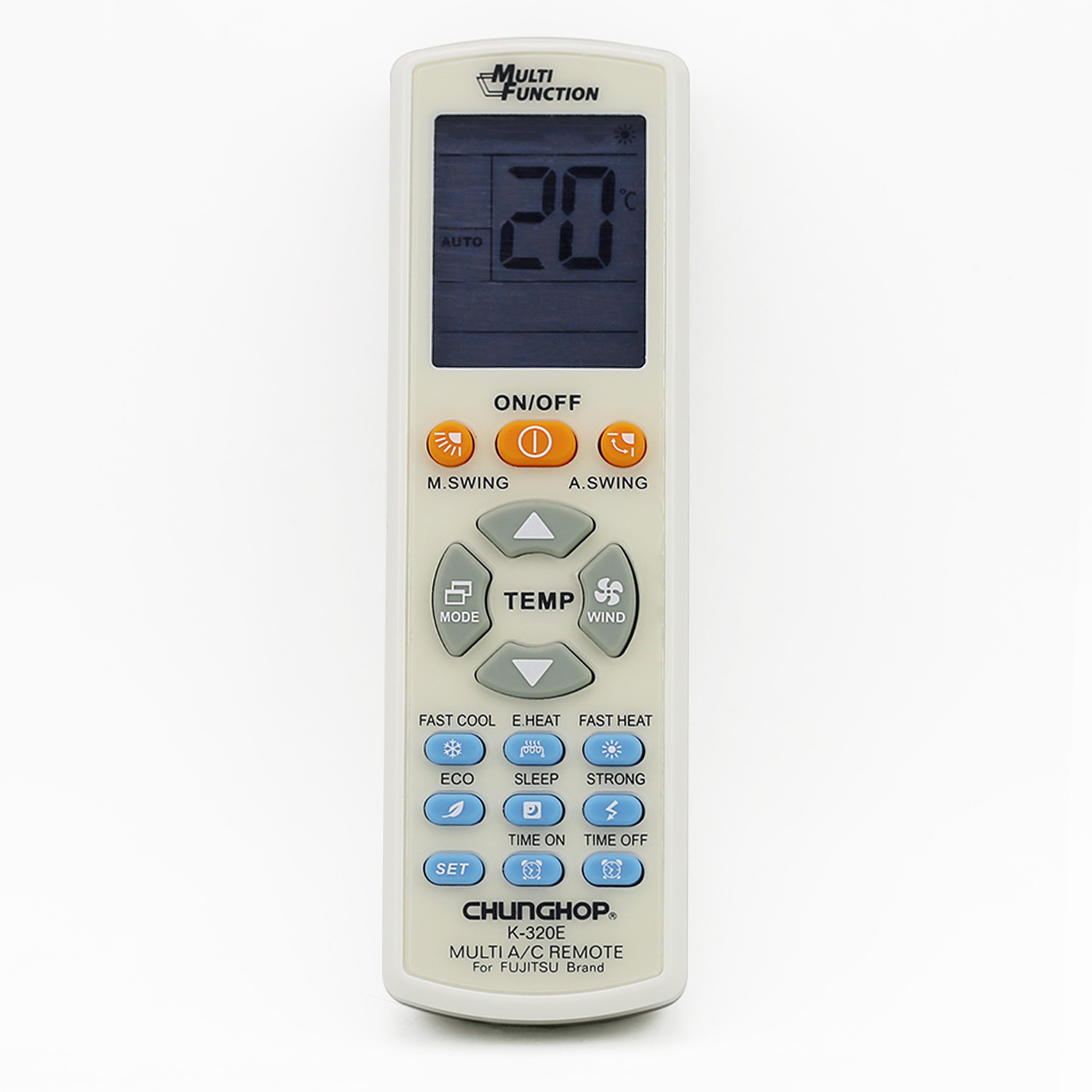 Brand new original crowdsourced BRAND CHUNGHOP K-320E Applicable to Fujitsu Air Conditioning Universal Remote Control