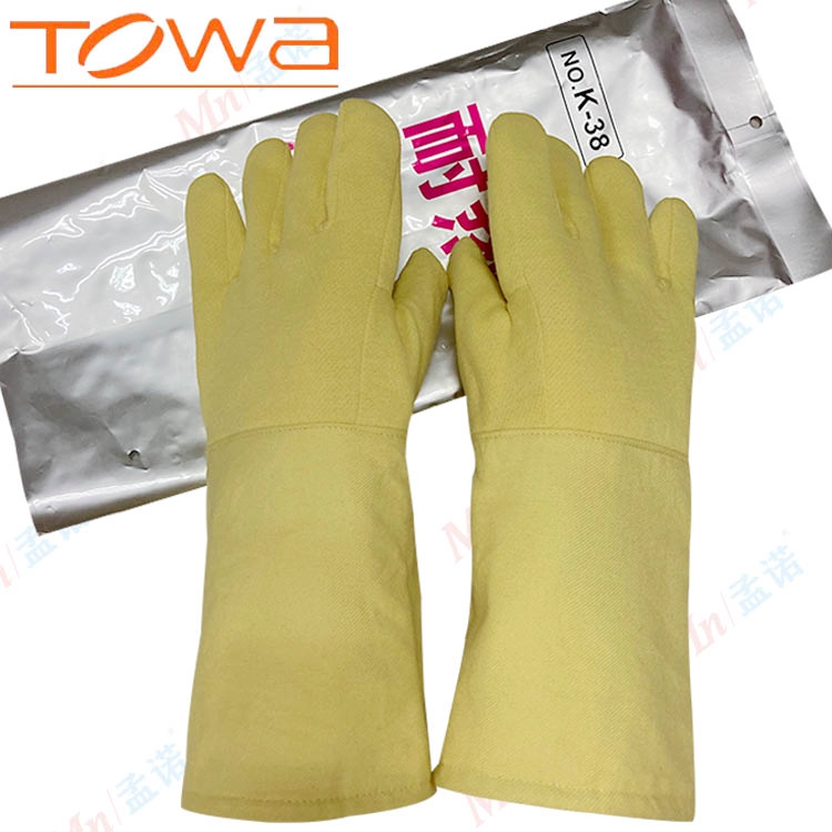 TOWA K-38 500 degree high temperature gloves Japan Dongxing insulation gloves Donghe K38 general generation direct sales