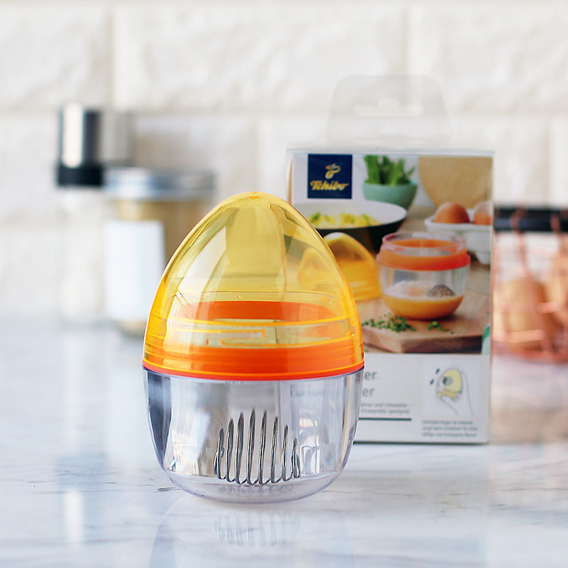 German TCM egg-shaped creative egg beater egg mixer egg liquid storage storage box egg container