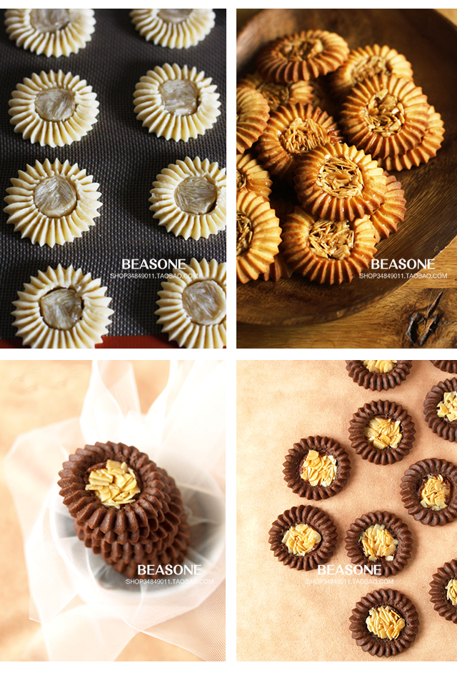 Romia vòng garland miệng cookie roman ruy băng ruy băng thép không gỉ ép miệng - Nhẫn nhẫn bạc nữ