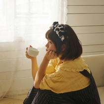 mewji inexplicable original kittens cute JK day ensemble teenage fun headwear plush hair band hair stirrup hair band