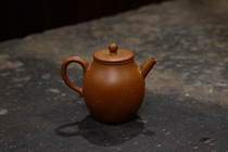 90 years of early works Ming-style sketch original mine Zhumud old material teapot Zhu mud sand simple no muzzle