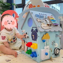 Baby Montessori teaching aids busy box house diy accessories Montessori children early education educational toys 1-3 years old