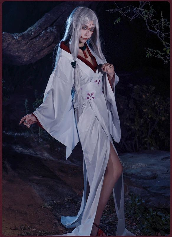 kimetsu no yaiba zenitsu cosplay Demon Slayer cos nhện mệt mỏi COS nhện mẹ COS trang phục nhện em gái trang phục hóa trang tóc giả quần áo cosplay kanao