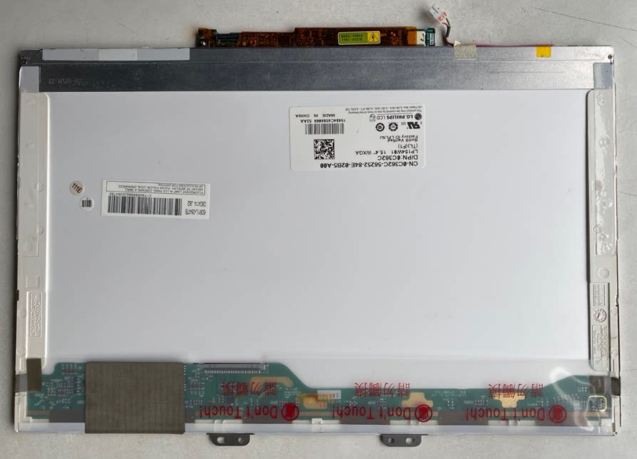 Suitable for Samsung LTN154X3-L0D 15 6 inch LCD notebook cash register screen with touch glass