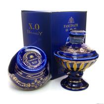 FASCINATE FASCINATE O AWARD CUP SHAPE BLUE PORCELAIN BOTTLE MINI WINE 100ML