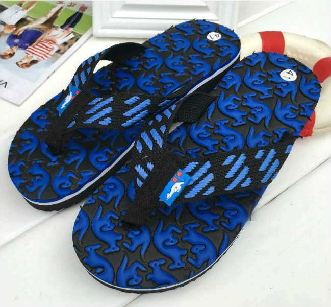 Sản phẩm mới nhẹ đáy dép nam xốp dép xỏ ngón mùa hè dép ngoài trời không trơn trượt dép xỏ ngón nam giày đi biển bình thường thủy triều - Khởi động ngoài trời