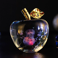 Одинокий снеговик (поставляется со светящимися и красочными огнями)