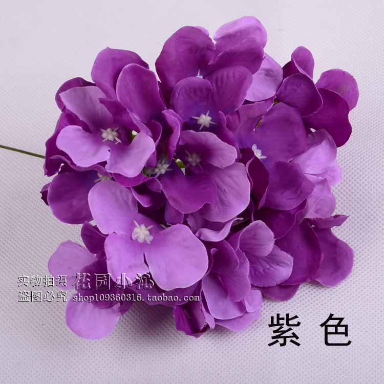 Hoa cẩm tú cầu hoa đầu hoa nhân tạo hea hoa đội đầu DIY con lắc đặt trang trí hoa giả T sân khấu đường dẫn hoa - Hoa nhân tạo / Cây / Trái cây hoa lan hồ điệp giả