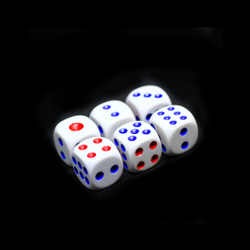 Nightclub ktv bar Supplies Drinking game Single regular digital dice Ordinary Dice Ringe Subsieve Color