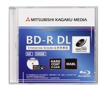 Mitsubishi Blu-ray disc BD-R DL 6X 50GB double-deck boxed disc archival level printable disc lettering disc