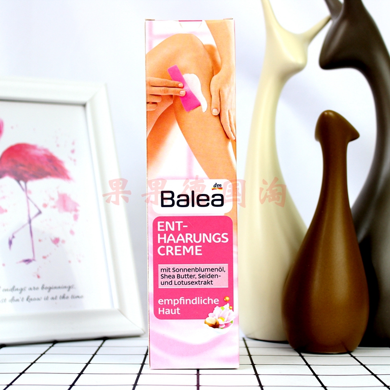 Buy 3 balea refreshing and non-irritating hair removal cream Female hair removal milk