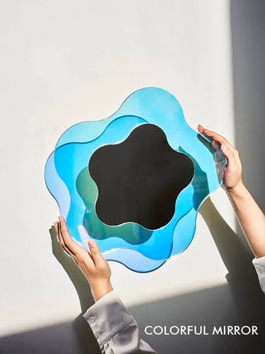 Настольный туалетный столик, настенное зеркало для спальни, популярно в интернете, облако