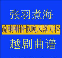 Zhang Yu Boiling Sea Book Alienation Stimulation seems like a late wind down Wansong Yue Opera Simplified Genealogy Song Sound MP34 Video Accompaniment