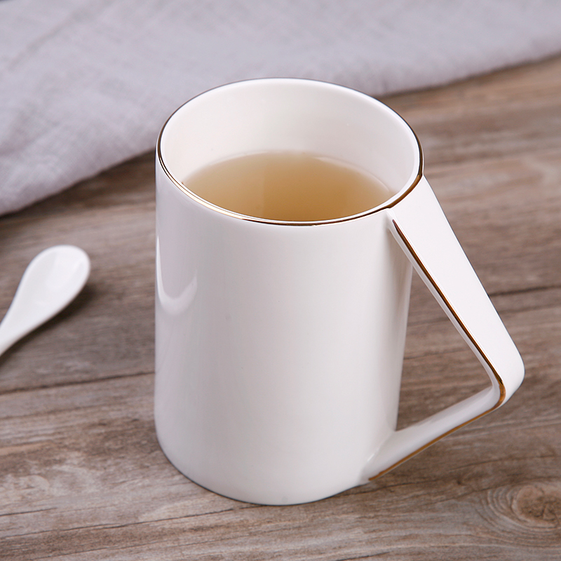 Mark cup white ipads China porcelain cup of milk for breakfast to send a cup a coffee cup keller custom logo