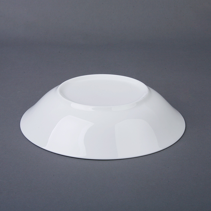 Ipads China tableware home plate deep dish dish soup plate salad plate ceramic plate contracted white plate