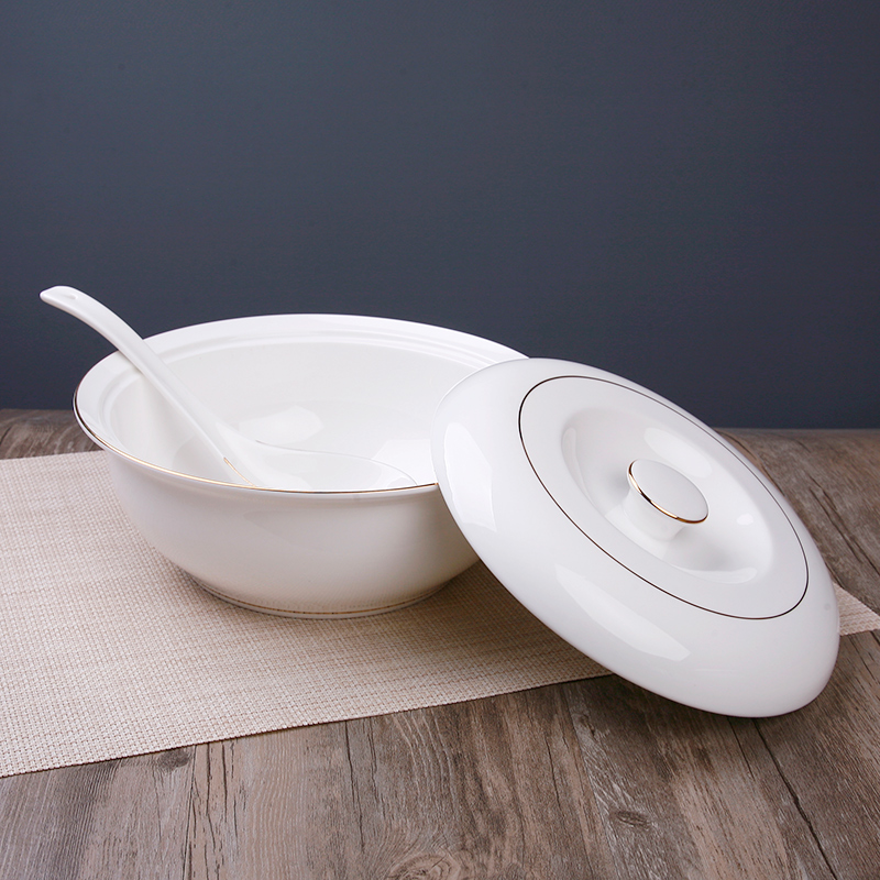 Tangshan ipads porcelain clay pot soup pot of household ceramics palace waterproof porcelain clay pot stew pot tableware kitchen tableware that occupy the home