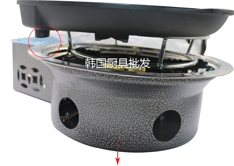 Lò hơi cháy, khay nướng dầu rò rỉ, khung nướng hợp kim khay, khung, bếp, khung, khung mòn - Bếp lò / bộ đồ ăn / đồ nướng dã ngoại bếp du lịch namilux