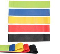 Resistance band Ring stretch ring Bodybuilding stretch pull rope Fitness training hips thin legs Warm-up