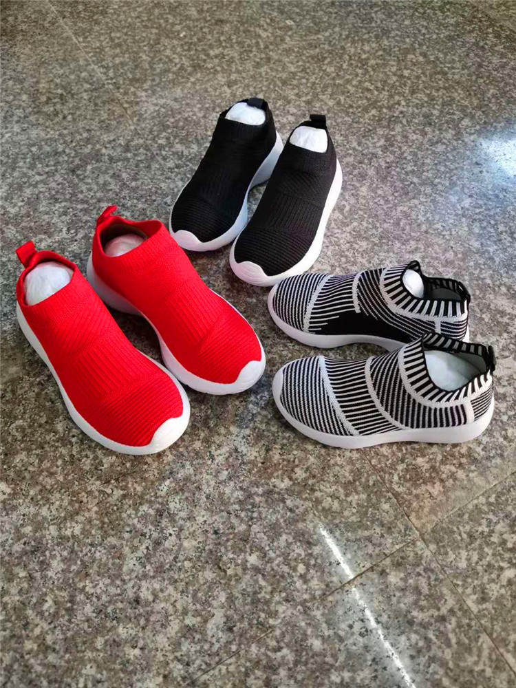 Fall breathable weaves a foot socks and shoes lazy shoes sneakers can be matched with family and child