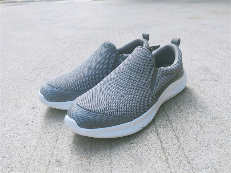 Autumn new foreign single men's gray blue low-top loafers one-foot overshoes one-foot slip-on shoes sneakers sneakers