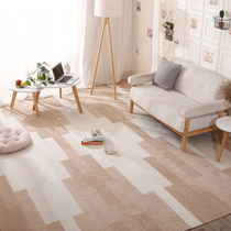 Splicing Ground Mat Plus Suede Carpet Strip Fluff Ground Mat Climb Pad Moisture Thickened Anti-Fall Foam Mat Carpet