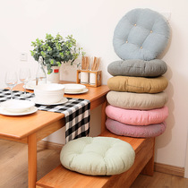 Linen Bushel Cushion Machine Wash Thickened Floating Window Yoga Beats Cushion Cloth Art Balcony Round Floor Tatami Cushion