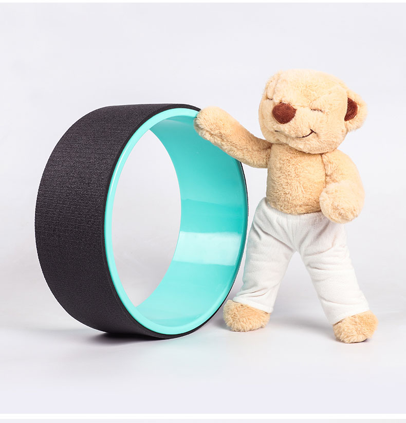Nâng cấp bánh xe yoga tăng cường đích thực cho người mới bắt đầu Dharma bánh xe uốn cong nhân tạo Pilates ma thuật ngực thiết bị bếp lò - Yoga thảm tập yoga vuatham