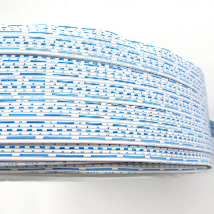 XINXIN Electronic Line: UL American Line Environmental Protection 2468-24-5P Blue-White Line 11 x 0.16 Roll 305 meters