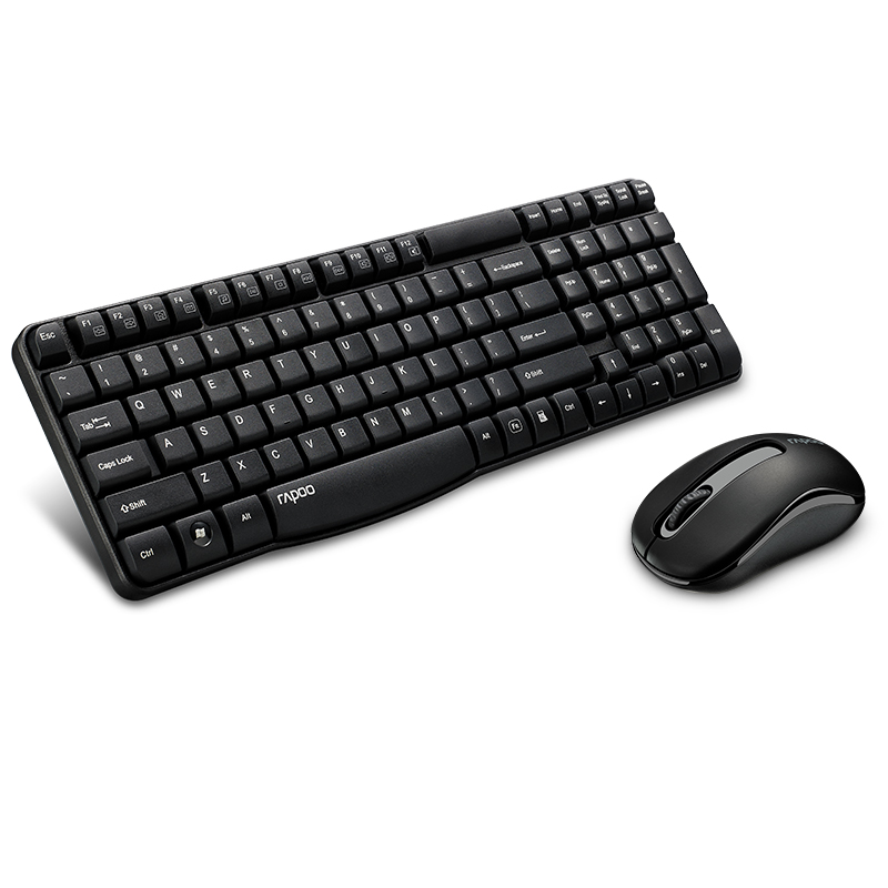 雷柏x1800S防水家用键盘鼠标套装