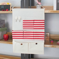 Красная полоса 7 кармана пакета