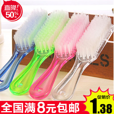 Full 9 9 washing shoes good helper quality shoe brushed crystal brush colored soft hair washing shoe brush random hair