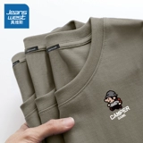 Хлопковая тонкая футболка с коротким рукавом для отдыха, быстросохнущая парная одежда для влюбленных, оверсайз