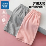 Летние детские хлопковые штаны, тонкие шорты для отдыха, детская одежда, свободный крой