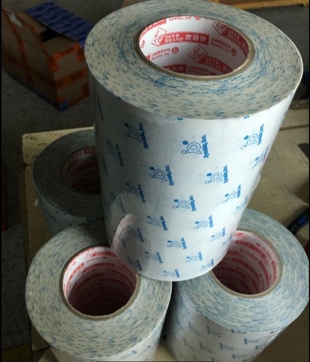 Taiwan deer head brand high temperature resistant double-sided adhesive Engineering adhesive is easy to locate and does not produce displacement when used