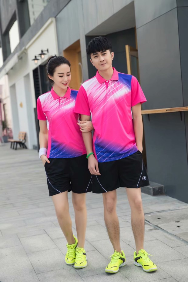 Tùy chỉnh nam nữ tải bóng chuyền phù hợp với đồng phục đội đồng phục cầu lông mặc bóng chuyền thể thao áo in số sỉ quần áo bóng chuyền