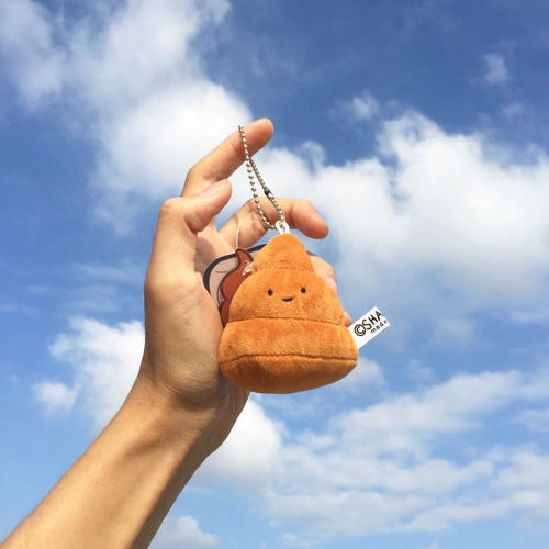 Милый забавный туалет, плюшевая кукла, аксессуар на рюкзак, подарок на день рождения