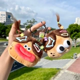 Милые бархатные наушники, маленькая сумка для техники, сумка-органайзер, кошелек, креативные монеты, подарок на день рождения