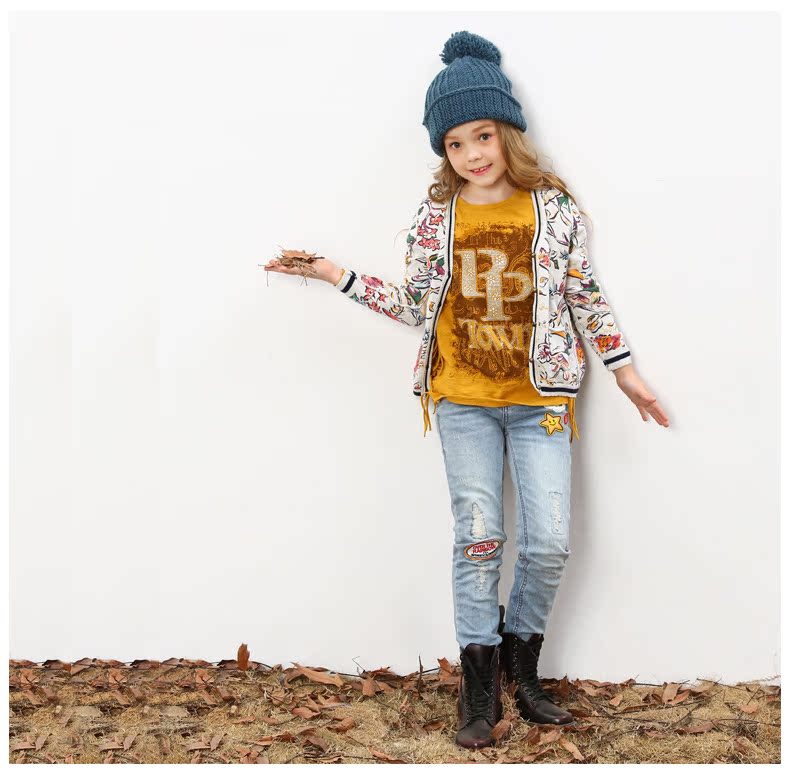 Pull fille PPTOWN à manche longue - Ref 2104437 Image 11