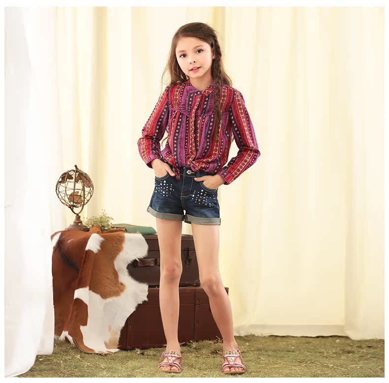 Chemise fille PPTOWN à manche longue - Ref 2085511 Image 13