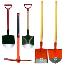 Flood control agricultural thickened shovel gardening shovel small shovel sharp shovel flat shovel shovel shovel pickaxe hoe firefighting