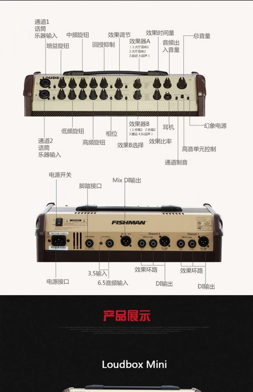 Loa chính hãng loa thùng loa Mini Acoustic Guitar được cấp phép - Loa loa