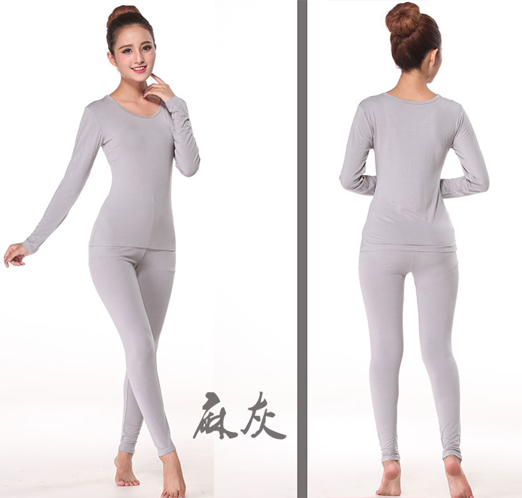 Sous-vêtement chaud jeunesse simple en coton - Ref 752333 Image 15