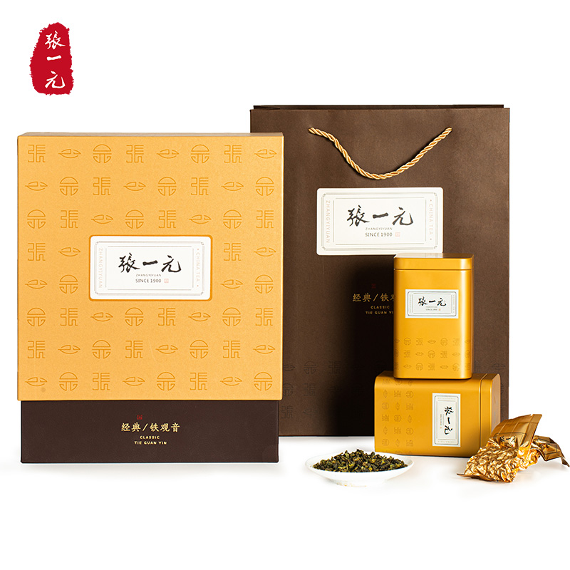 Zhang Yuan tea Urolong tea (Tieguanyin) gift box loaded with a series of gifts gifts 256g (32 packs) 