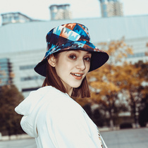 Fishermans hat boys hat childrens spring and autumn mens wild Korean version of tide spring and autumn sunscreen summer double-sided Leisure outdoor