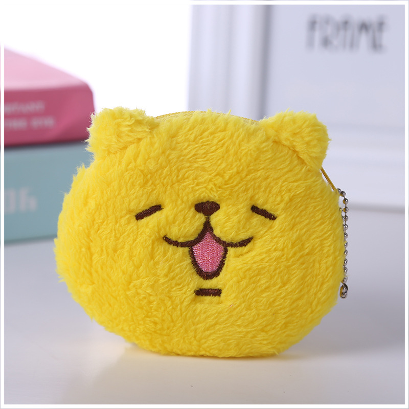 Plush Animal Zero, Wallet Childrens Wallet Cartoon dễ thương sang trọng nhỏ Zero, Wallet Headphone cáp Pack.