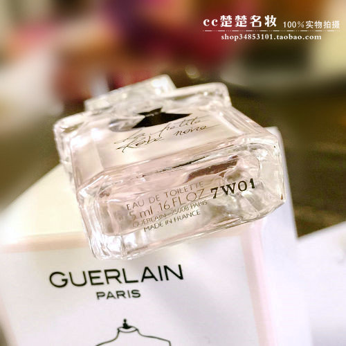 包邮 ~ Mẫu chính hãng Guerlain Váy đen Eau de Toilette 5ml Nước hoa nữ EDT ghi chú hoa tươi nước hoa alaia