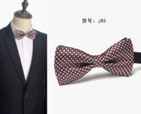 J85 красно-белый узор «гусиные лапки»